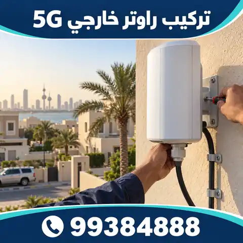 تركيب راوتر خارجي 5G